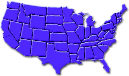 USA Map: Click on State to Select